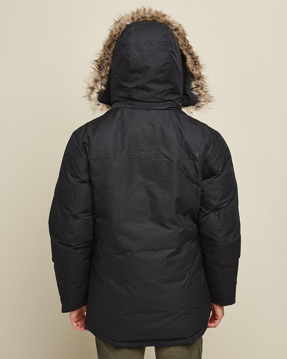 Howard Men’s Heated Parka Black by Kelvin Coats