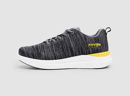 FitVille Men's ArchPower FlyWave Running Shoes by FitVille