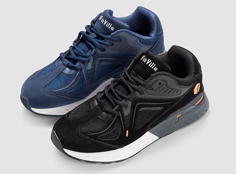 FitVille Men's Rebound Core Shoes 2-Pair Bundle by FitVille