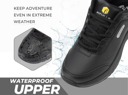 FitVille Men's Low-top Rugged Core Hiking Shoes by FitVille