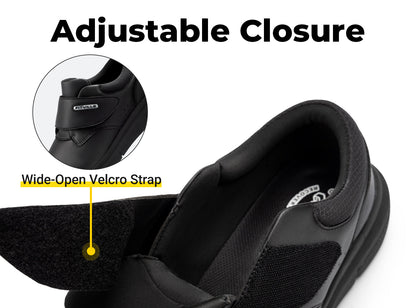 FitVille Men's EasyTop Deluxe Dress Shoes by FitVille