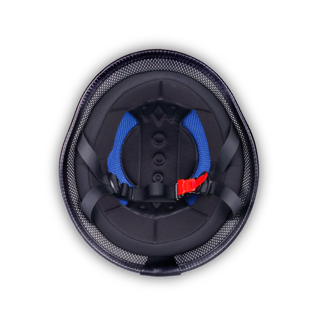 German Mayan Style Motorcycle Helmet Black | Biker Lid by BikerLid