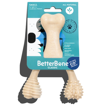 BetterBone SOFT - Classic, All-Natural, Perfect for teething Puppies, Older dogs, LIGHT chewers by The Better Bone Natural Dog Bone