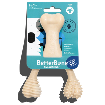 BetterBone SOFT - Classic, All-Natural, Perfect for teething Puppies, Older dogs, LIGHT chewers by The Better Bone Natural Dog Bone