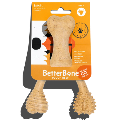 BetterBone HARD- Tough, SUPER Durable All-Natural, Dog Chews - For Aggressive Chewers. by The Better Bone Natural Dog Bone