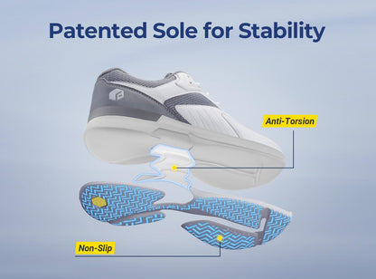 FitVille Men's Amadeus Tennis & Pickleball Court Shoes by FitVille