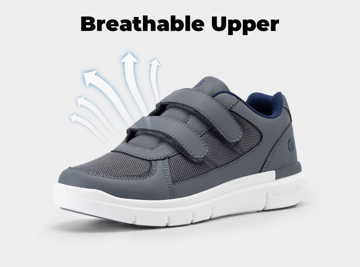 FitVille Men's EasyTop Duo Strap Diabetic Shoes V3 by FitVille