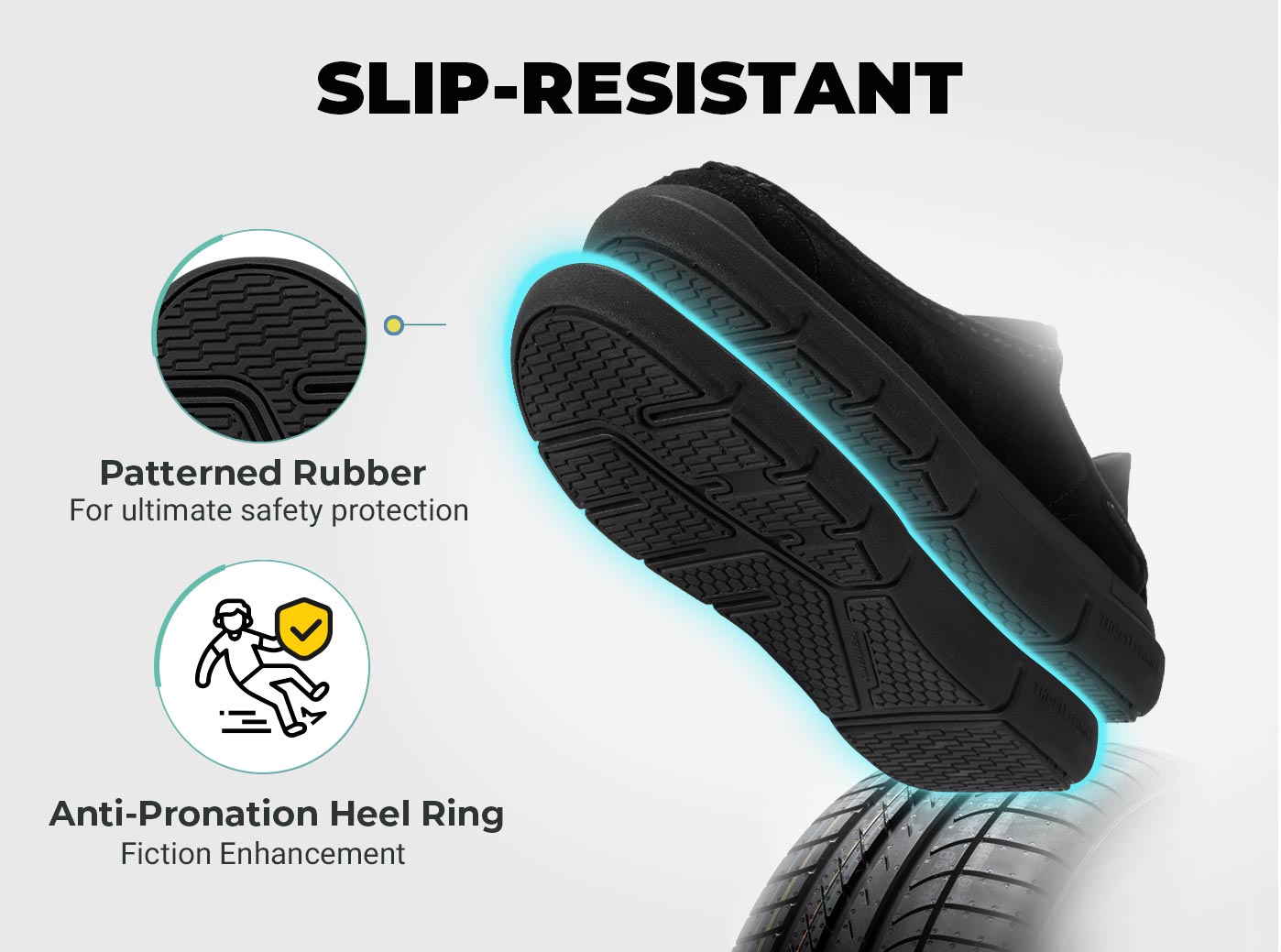 FitVille Men's Flex Moccasin Slippers V1 by FitVille