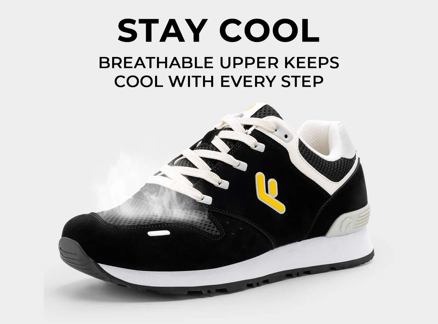 FitVille Men's ArchPower Comfy Sneaker by FitVille