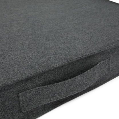 Alpine Dog Cushion - Charcoal by Molly And Stitch US