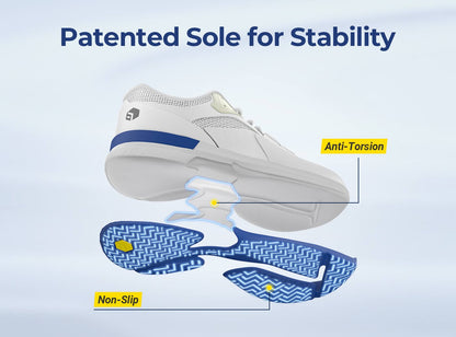 FitVille Men's Amadeus Tennis & Pickleball Court Shoes 2-Pair Bundle by FitVille