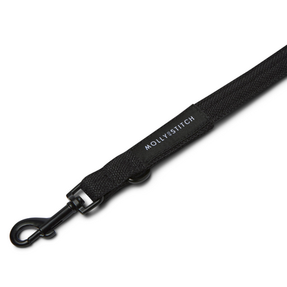 Soft Rock Adjustable Leash - Black by Molly And Stitch US