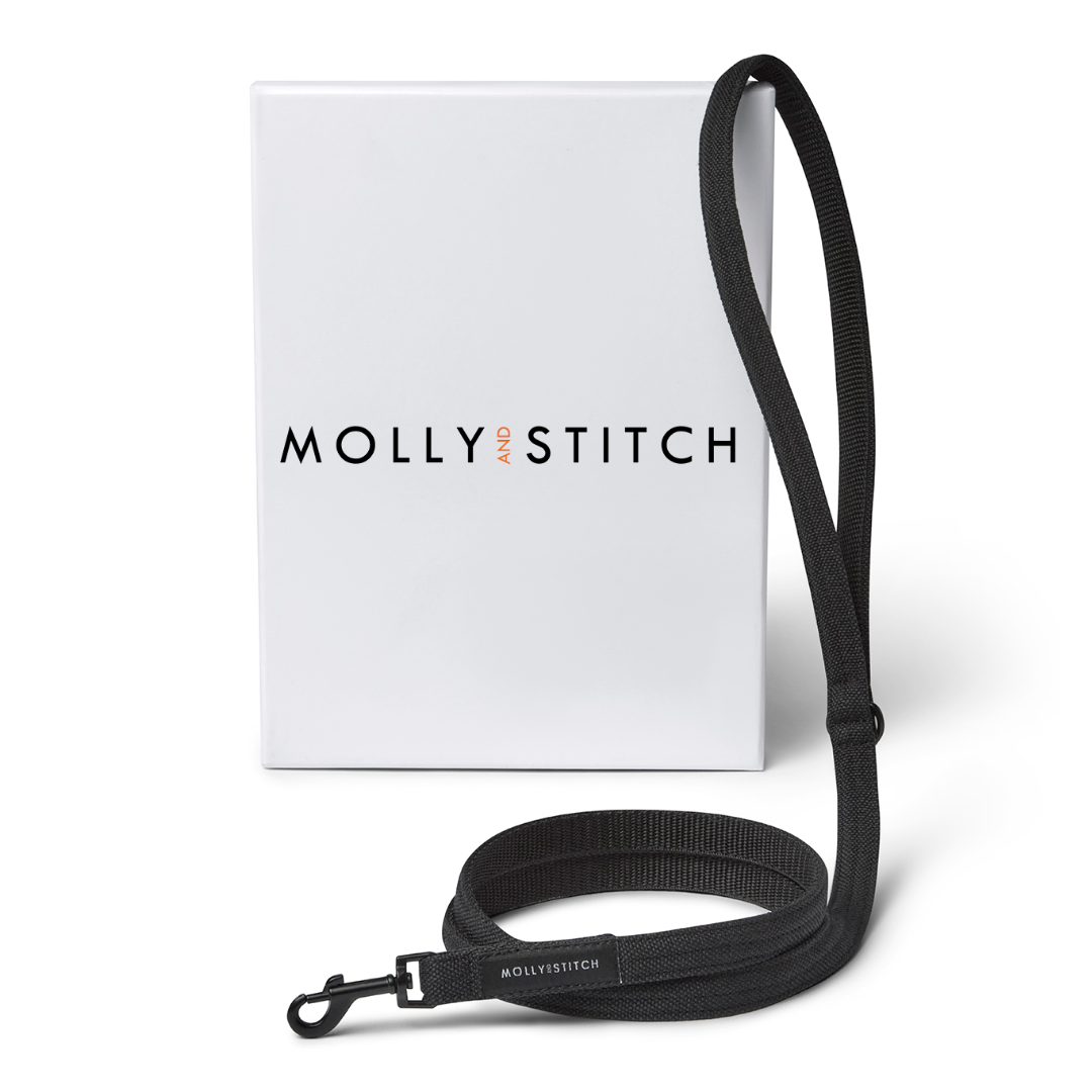 Soft Rock City Leash - Black by Molly And Stitch US