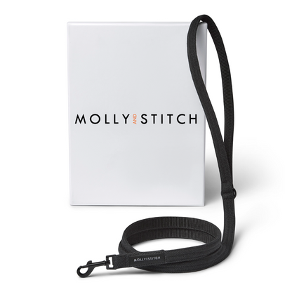 Soft Rock City Leash - Black by Molly And Stitch US