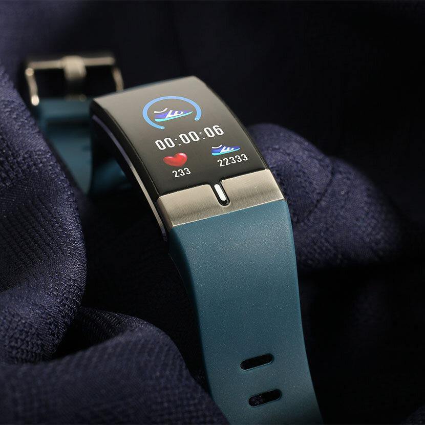 VOITHOS Smart Band Blood Pressure Heart Rate & Body Temperature Monitor with ECG & PPG by ALL TECH ADDICT