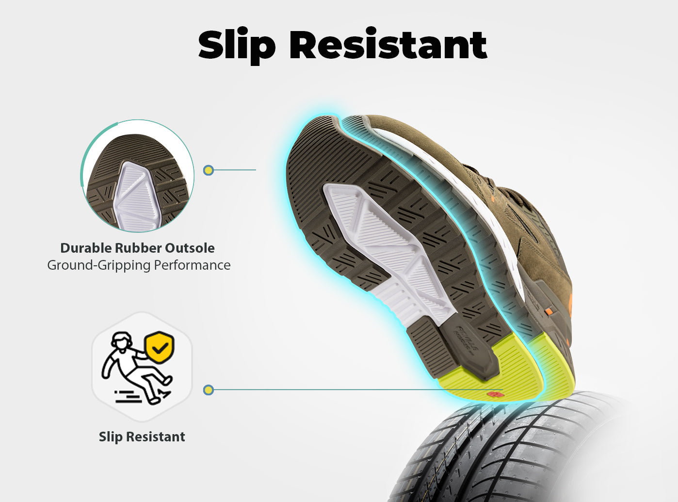 FitVille Men's Rebound Core Shoes by FitVille