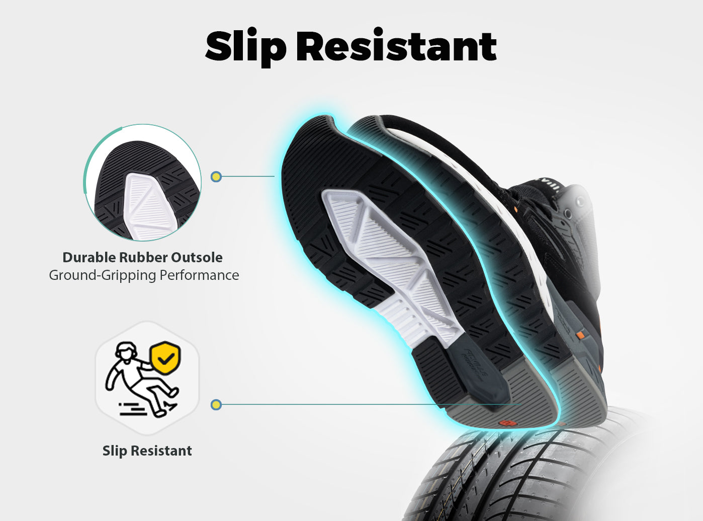 FitVille Men's Rebound Core Shoes by FitVille