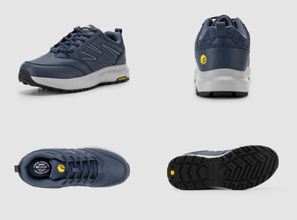 FitVille Men's Low-Top Sturdy Core Hiking Shoes by FitVille