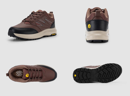 FitVille Men's Low-Top Sturdy Core Hiking Shoes by FitVille