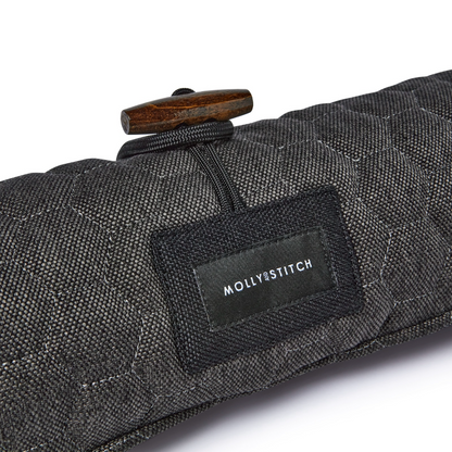 Honeycomb Dog Travel Mat - Charcoal by Molly And Stitch US