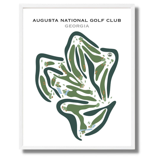 Augusta National Golf Club, Georgia - Printed Golf Courses by Golf Course Prints