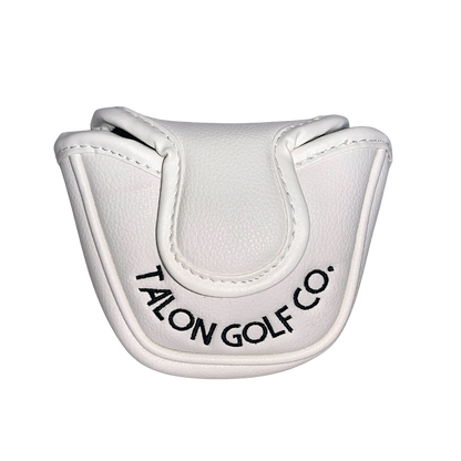Eagle Mallet Putter Cover - White by Talon Golf
