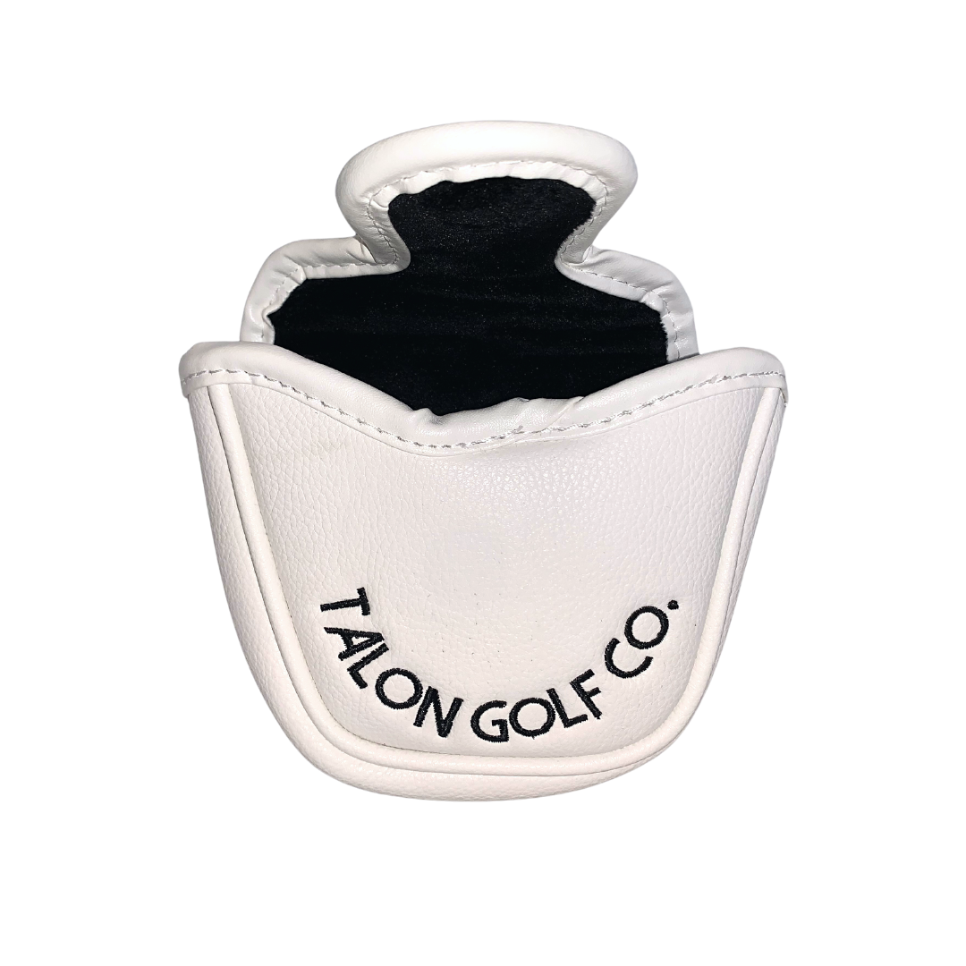 Eagle Mallet Putter Cover - White by Talon Golf