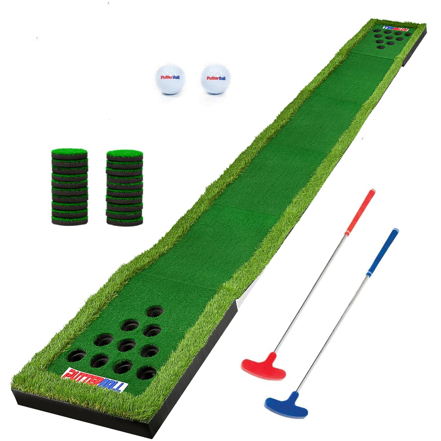 PutterBall XL 10 Hole Edition - Backyard Golf Party Game by PutterBall