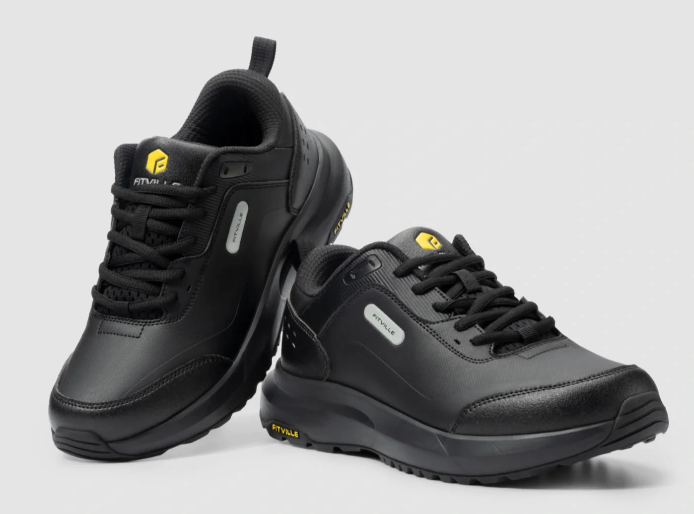 FitVille Men's Low-top Rugged Core Hiking Shoes by FitVille