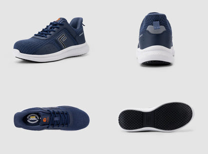 FitVille Men's TitanToe Composite Toe Slip-Resistant Sneaker by FitVille