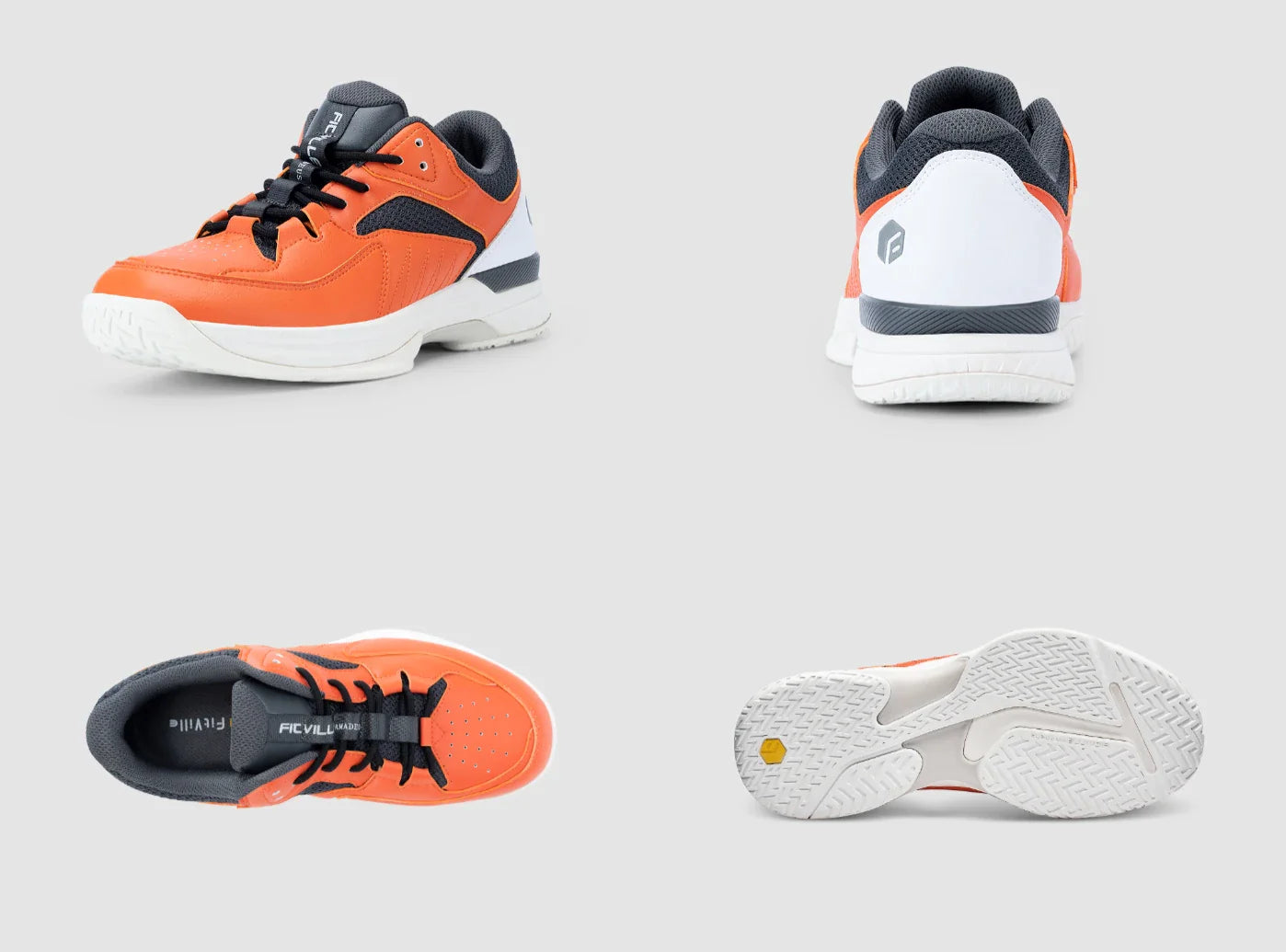 FitVille Men's Amadeus Tennis & Pickleball Court Shoes by FitVille