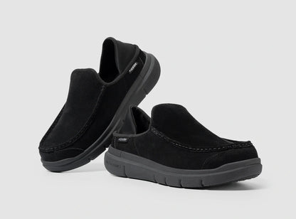 FitVille Men's Flex Moccasin Slippers V1 by FitVille