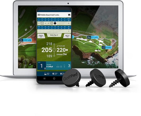 Golf Pad TAGS | Track Analyze and Improve Game in Real-time by Trueform (Free Shipping over $35)