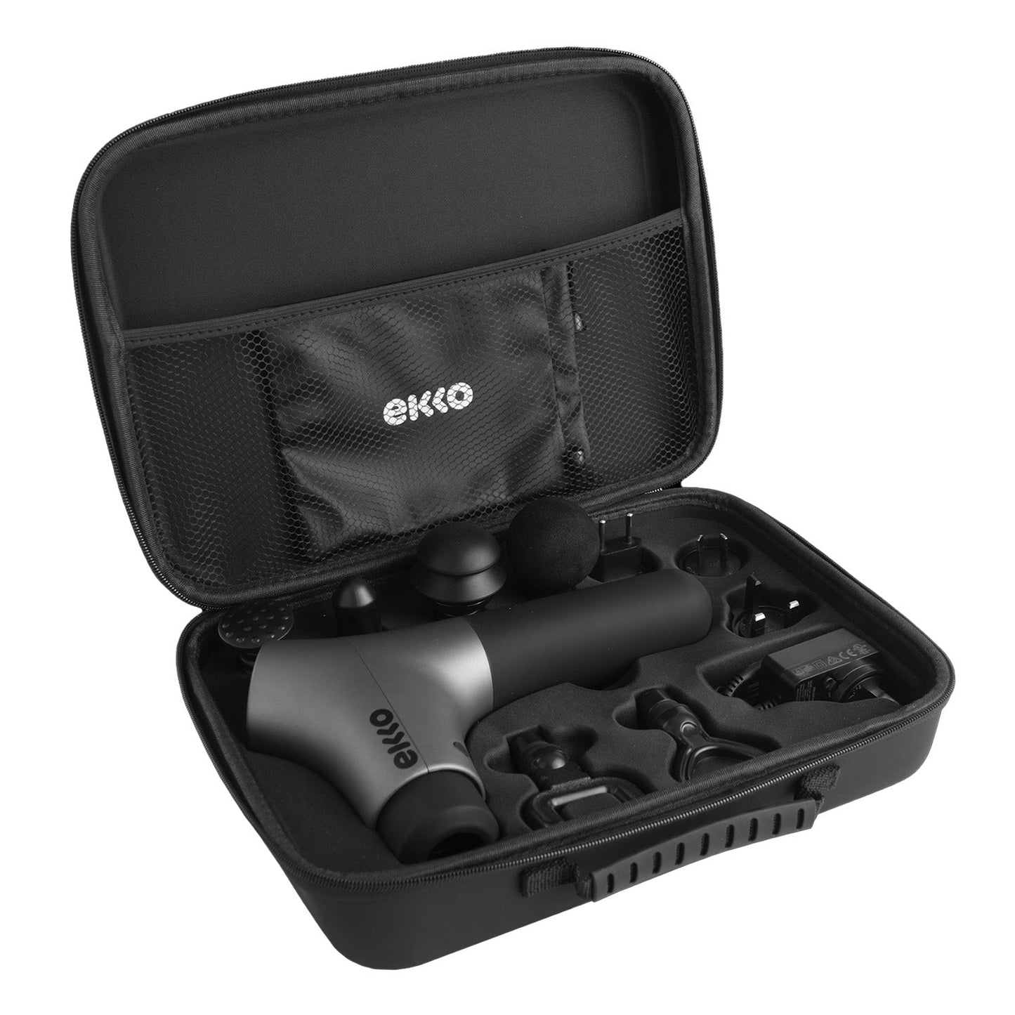 Ekko One Pro Edition [2022] Athlete Tested Percussive Therapy Smart Sports Massager with Accessories and Carrying Case - Free Shipping by Mifo USA - The World's Most Advanced Wireless Earbuds for Active Movers - O5, O7