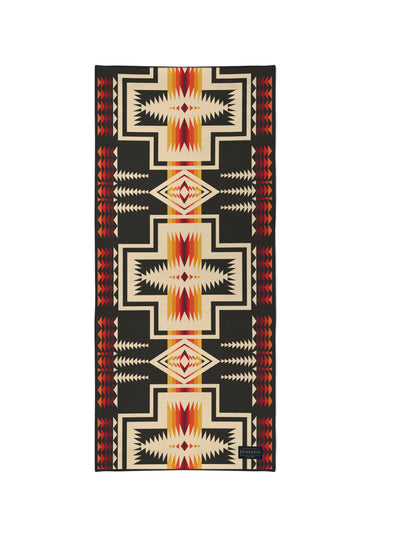 Yoga Towel Pendleton Harding Black by Yune Yoga