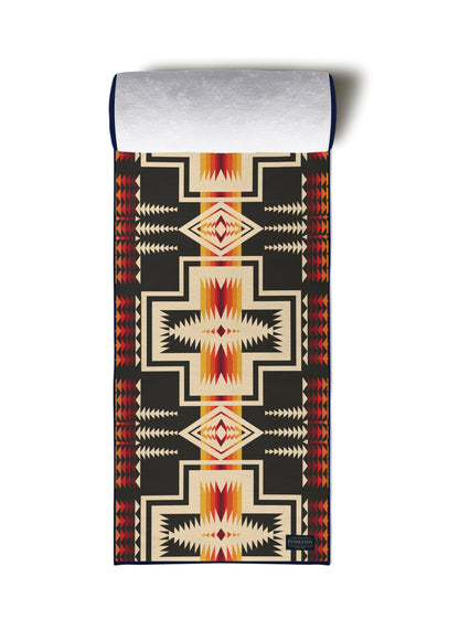 Yoga Towel Pendleton Harding Black by Yune Yoga