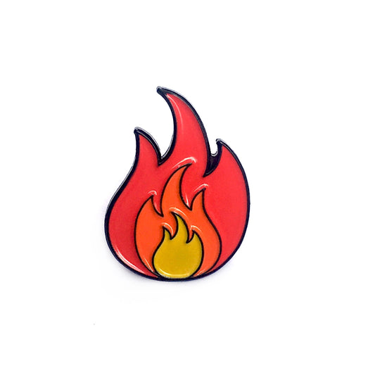 Fire Flame Golf Ball Marker by Kolorspun