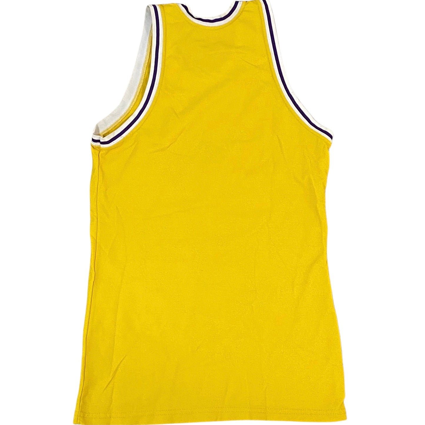 Vintage 1980s Los Angeles LA Lakers Sand Knit JERSEY - S by Rad Max Vintage