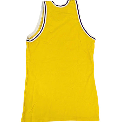 Vintage 1980s Los Angeles LA Lakers Sand Knit JERSEY - S by Rad Max Vintage