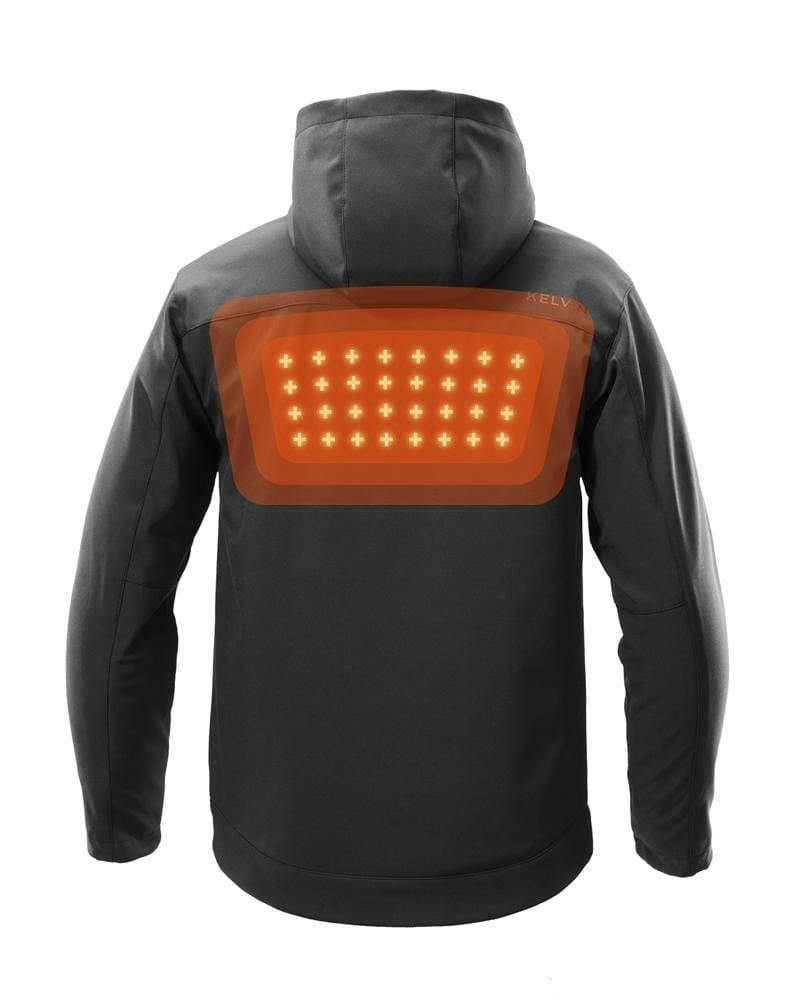 Jarvis Men’s Heated Jacket | Black by Kelvin Coats