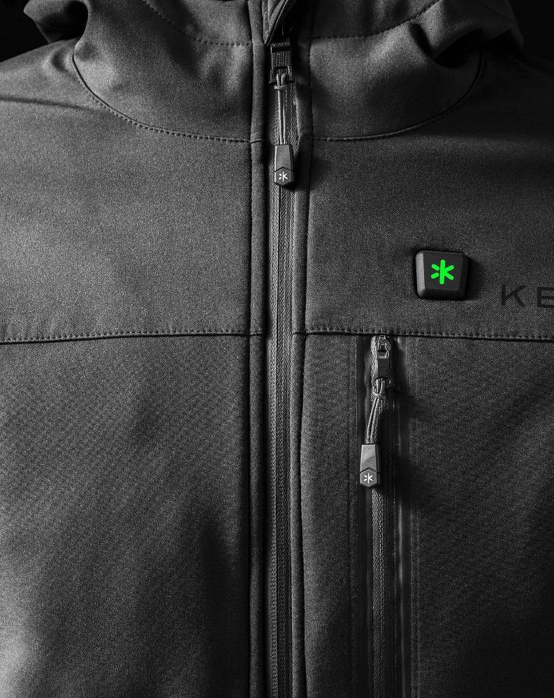 Jarvis Men’s Heated Jacket | Black by Kelvin Coats