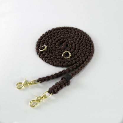 Maritime Dog Leash - Chocolate by Molly And Stitch US