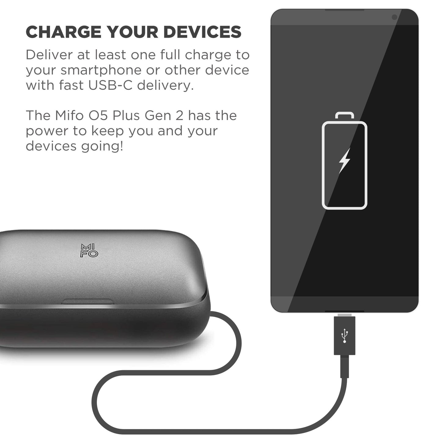 Mifo O5 PLUS Gen 2 [2023] Smart True Wireless Bluetooth 5.2 Earbuds - Free US Shipping by Mifo USA - The World's Most Advanced Wireless Earbuds for Active Movers - O5, O7