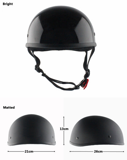 Beanie Helmet - Low Profile Motorcycle Helmet | Biker Lid CLICK ADD TO CART TO GET FREE SUNGLASSES DEAL (value $19.95) by BikerLid