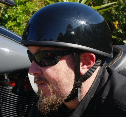 Beanie Helmet - Low Profile Motorcycle Helmet | Biker Lid CLICK ADD TO CART TO GET FREE SUNGLASSES DEAL (value $19.95) by BikerLid