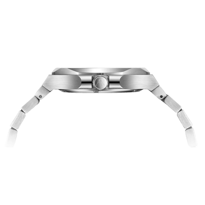 Silver/Black Frosted Stardust Constellation Day Date by ASOROCK WATCHES